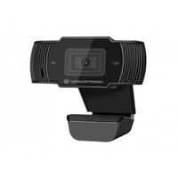 Miniatura 1 de WEBCAM FHD CONCEPTRONIC AMDIS 720P USB   3.6MM 30 FPS ANGULO VISION 68Âº MICROFONO INTEGRADO