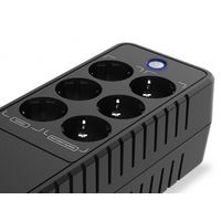 Miniatura 6 de SAI 600VA CONCEPTRONIC 360W OFICINA 6 TOMAS ENCHUFE PROTECCION PUERTO LAN MODEM