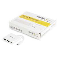 Miniatura 2 de USB TYPE-C TO HDMI ADAPTER PD & USB PORT -USB-C 4K - WHI TE