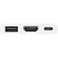 Miniatura 4 de USB TYPE-C TO HDMI ADAPTER PD & USB PORT -USB-C 4K - WHI TE