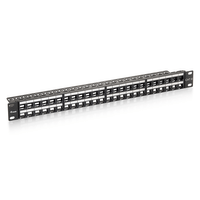Miniatura 1 de PATCH PANEL VACIO UTP CAT.6 48 PUERTOS KEYSTONE SLIM 1U