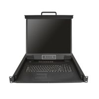 Miniatura 3 de CONSOLA KVM PARA RACK CON 16 PUERTOS VGA Y LCD DE 19