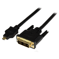 Miniatura 1 de 2m Micro HDMI to DVI-D Cable - M/M