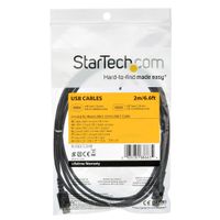 Miniatura 5 de 2M USB C CABLE BLACK HIGH QUALITY ARAMID FIB ER