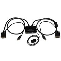 Miniatura 1 de 2PORT CABLE KVM WITH VGA USB
