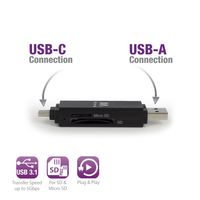 Miniatura 5 de EWENT EW1075 USB3.1 Gen 1 Compact card reader All-