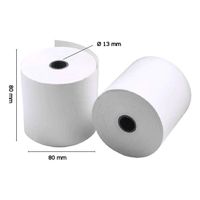 Miniatura 4 de iggual Pack 5 rollos papel térmico sin BPA 80X80mm