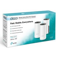 Miniatura 4 de Deco M4(3-pack) Doble banda (2,4 GHz / 5 GHz) Wi-Fi 5 (802.11ac) Blanco 2 Interno