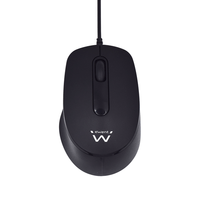 Miniatura 1 de RATON EWENT EW3159 OPRTICO 1000DPI USB NEGRO SILENCIOSO