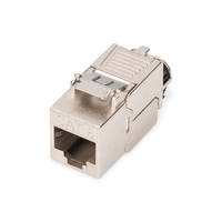 Miniatura 1 de M DULO KEYSTONE CAT 8.1  APANTALLADO  CONEXI N DE MONTAJE SIN         HERRAMIENTAS KEYSTONE BLINDADO  GUARDAPOLVO