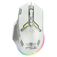 Miniatura 1 de Spirit of Gamer Ratón Elite M60 Blanco RGB