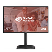 Miniatura 1 de AOC 24E4CV 23.8" LED IPS Full HD HDMI Altavoces