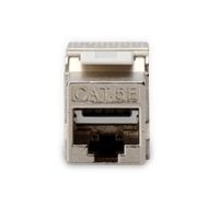 Miniatura 4 de Cat 5e Keystone Jack  shielded RJ45 to LSA  tool free connection  incl. cable tie Silver