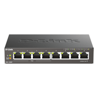 Miniatura 1 de SWITCH NO GESTIONABLE D-LINK DGS-1008P 8P GIGA CON 4P POE (52W) SOBREMESA NO RACK