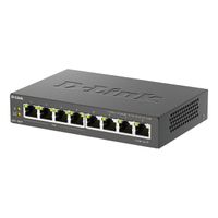 Miniatura 5 de SWITCH NO GESTIONABLE D-LINK DGS-1008P 8P GIGA CON 4P POE (52W) SOBREMESA NO RACK