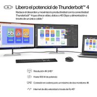 Miniatura 11 de HP Monitor 4K HP serie 7 Pro de 31,5 pulgadas Thunderbolt 4 - 732pk   31.5" LCD IPS Black 4K Ultra HD HDMI