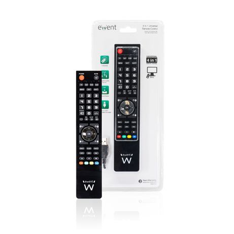 EWENT EW1570 Mando TV 4 en 1 programable x cable - Imagen 3 de 8 EWENT EW1570 Mando TV 4 en 1 programable x cable - Imagen 3 de 8