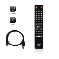 Miniatura 5 de EWENT EW1570 Mando TV 4 en 1 programable x cable