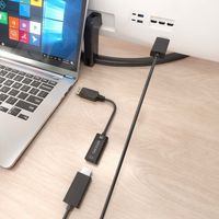 Miniatura 6 de AISENS Conversor DisplayPort a HDMI 4K 60Hz  DP M HDMI M  Negro  15cm