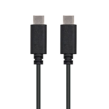 Nanocable - CABLE USB 2 3A TIPO USB-C/M-USB-C/M, NEGRO 1 M - Imagen 3 de 4 Nanocable - CABLE USB 2 3A TIPO USB-C/M-USB-C/M, NEGRO 1 M - Imagen 3 de 4