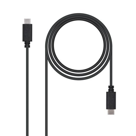 Nanocable - CABLE USB 2 3A TIPO USB-C/M-USB-C/M, NEGRO 1 M - Imagen 4 de 4 Nanocable - CABLE USB 2 3A TIPO USB-C/M-USB-C/M, NEGRO 1 M - Imagen 4 de 4