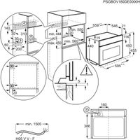Miniatura 13 de HORNO COMPACTO ELECTROLUX EVE8P21X NEGRO
