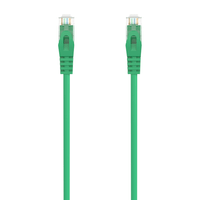 Miniatura 1 de AISENS Cable de Red Latiguillo RJ45 LSZH Cat 6A 500 Mhz UTP AWG24  Verde  25CM