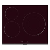 Miniatura 2 de VITROCERAMICA INDEPENDIENTE RADIANTES BRANDT BPV6322B 3 ZONAS COCCION ANCHO 58 CM
