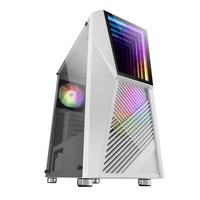Miniatura 1 de Caja MARS GAMING  MC777, Caja de ordenador ATX, Iluminación ARGB, BlancoRGB Blanco