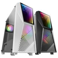 Miniatura 2 de Caja MARS GAMING  MC777, Caja de ordenador ATX, Iluminación ARGB, BlancoRGB Blanco