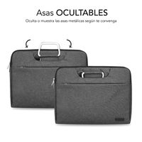 Miniatura 4 de MALETIN PORTATIL SUBBLIM BISINESS 13.4-14" SLEEVE GREY