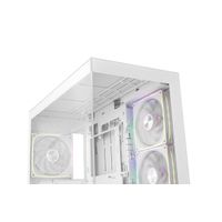 Miniatura 5 de Caja NOX Hummer HUMMER BLADE, Torre ATX, ARGB, Ultra Airflow, Blanco RGB Blanco, Transparente