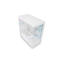 Miniatura 11 de Caja NOX Hummer HUMMER BLADE, Torre ATX, ARGB, Ultra Airflow, Blanco RGB Blanco, Transparente