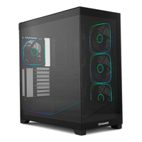 Miniatura 1 de Caja NOX Hummer HUMMER BLADE, Torre ATX, ARGB, Ultra Airflow, Negro RGB Negro, Transparente