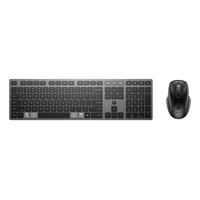 Miniatura 1 de COMBO HP 720 TECLADO + RATON RECARGABLE MULTIDISPOSITIVO INALAMBRICO