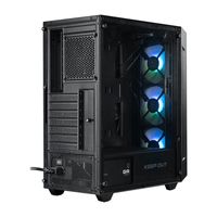 Miniatura 3 de Keep Out Caja M-Atx KO XC-200 RGB USB3 Black Glass