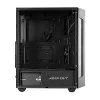 Miniatura 7 de Keep Out Caja M-Atx KO XC-200 RGB USB3 Black Glass