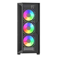 Miniatura 6 de Keep Out Caja M-Atx KO XC-500 ARGB USB3 BlackGlass