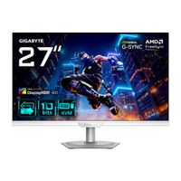Miniatura 2 de MONITOR GIGABYTE 27" M27UP ICE,SS IPS,3840X2160 (UHD),0.155PP,1000:1,1MS,160HZ,2HDMI+1DP+4USB3.2+USB-C,ALTAVOCES (BLANCO)