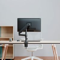Miniatura 5 de AISENS Soporte de Mesa Eco Contrapeso Giratorio e Inclinable para Monitor TV 9KG  3 Pivotes  1 Brazo  de 17  32   Negro