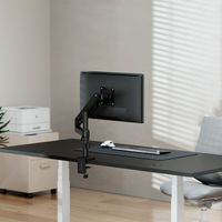Miniatura 6 de AISENS Soporte de Mesa Eco Contrapeso Giratorio e Inclinable para Monitor TV 9KG  3 Pivotes  1 Brazo  de 17  32   Negro