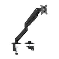 Miniatura 2 de AISENS Soporte de Mesa Eco Contrapeso Giratorio e Inclinable para Monitor TV 9KG  3 Pivotes  1 Brazo  de 17  32   Negro
