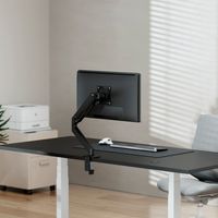 Miniatura 5 de AISENS Soporte de Mesa Eco Contrapeso Giratorio e Inclinable para Monitor TV 9KG  3 Pivotes  1 Brazo  de 17  32   Negro