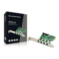 Miniatura 3 de CONTROLADORA CONCEPTRONIC PCI EXPRESS 4 PUERTOS USB 3.0 EMRICK U64