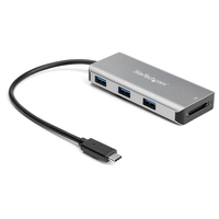 Miniatura 1 de HUB USB-C STARTECH 3 PORT LECTOR MEMORIA FLASH SD - 3 X USB-A 1X USB-C