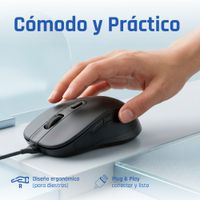 Miniatura 11 de iggual Ratón USB OFFICE-ELITE-PRO-6D 3600DPI