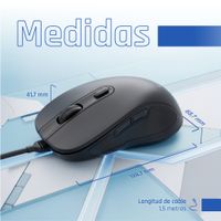 Miniatura 14 de iggual Ratón USB OFFICE-ELITE-PRO-6D 3600DPI