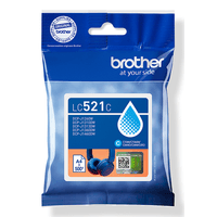Miniatura 1 de Brother Cartucho LC521C Cian