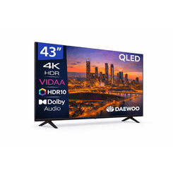 DAEWOO 43"  43VB56QV QLED 4K Ultra HD