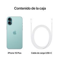 Miniatura 10 de APPLE iPhone 16 Plus 6.7" 5G 256GB Verde azulado
